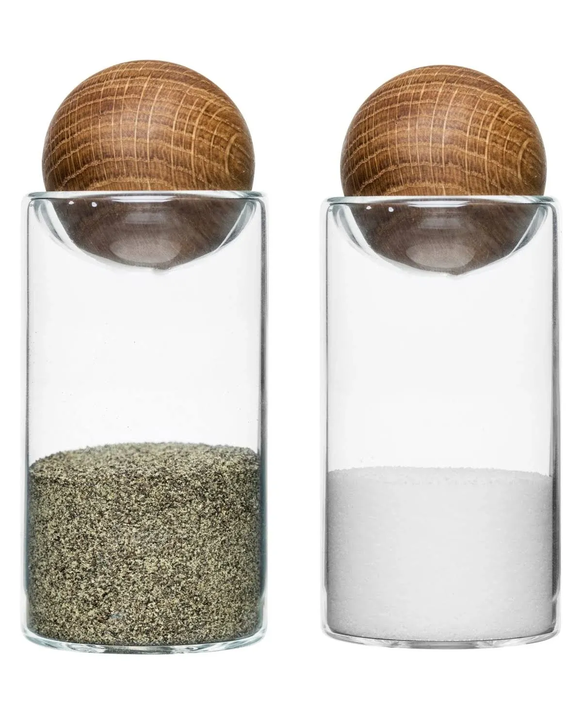 Sagaform Oval Oak Salt & Pepper Set