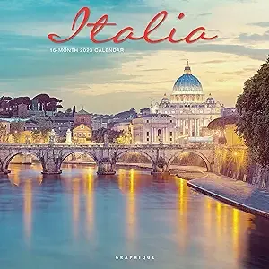 Graphique de France italia 2023 Wall Calendar