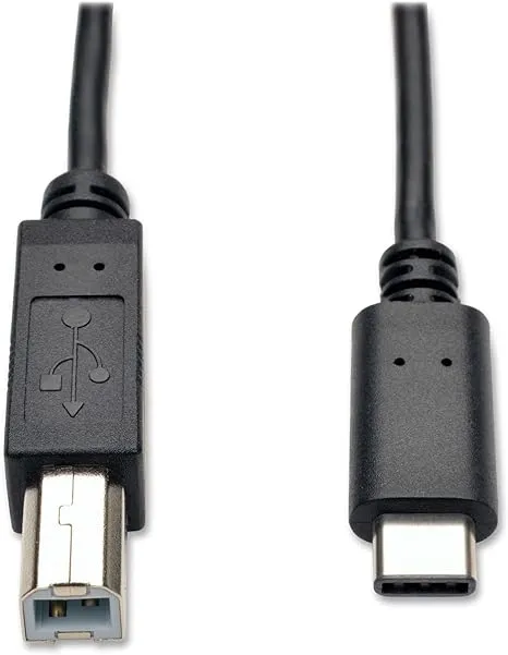 Tripp Lite 6ft USB 2.0 Hi-Speed Cable B Male to USB Type-C USB-C Male