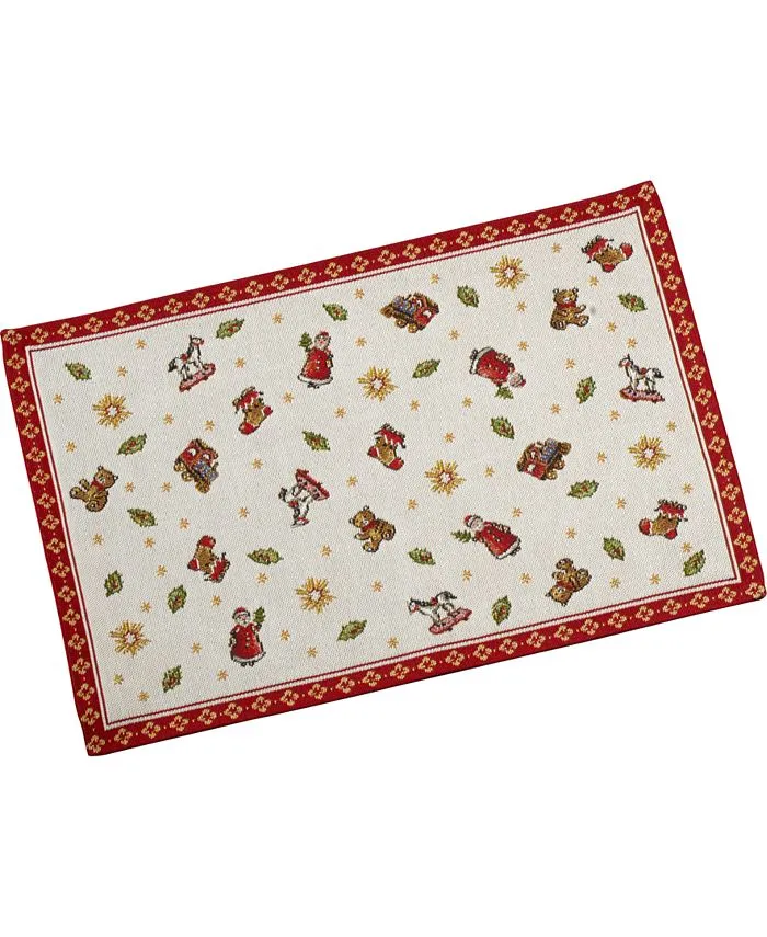 "Toy's Delight Embroidered Placemat"