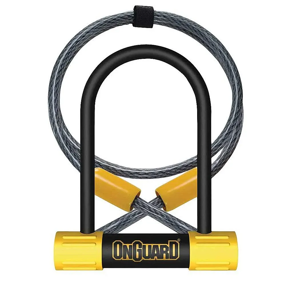 OnGuard Bulldog Medium DT U-Lock & Wheel Cable Bike Security Bicycle Lock