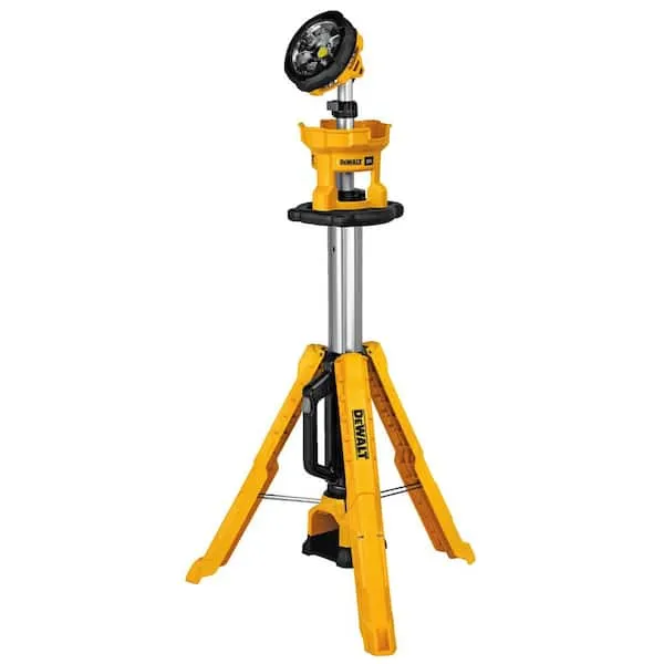 Dewalt DCL079B 20V Max Tripod Light, Bare W/ FREE DCBP520 20V Max 5Ah Battery