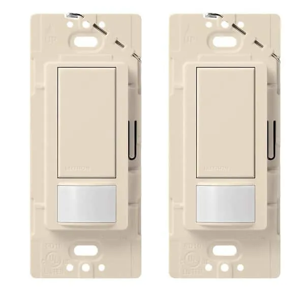 Lutron MS-OPS2-PD Maestro Occupancy Sensor Switch - Single-Pole - Palladium