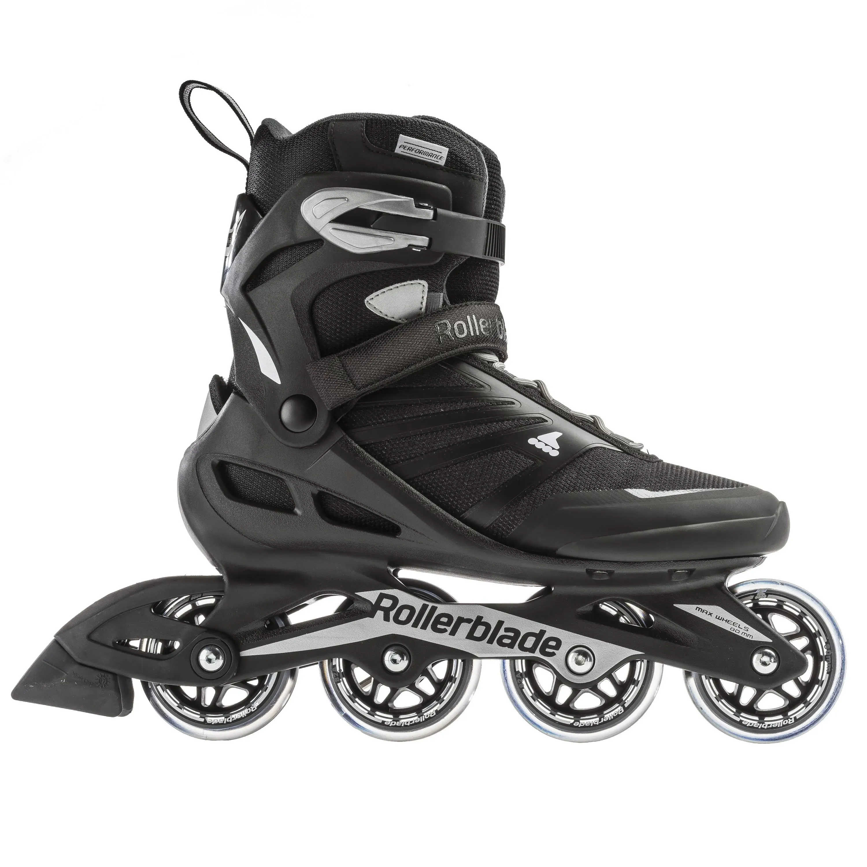 Rollerblade Zetrablade Inline Skates Men's Black/Silver 12