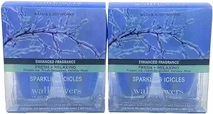 Bath &amp; Body Works (Sparkling ICICLES) Wallflowers Refills 0.8 oz - 4 Pack