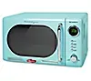 Nostalgia Retro 0.7 Cu. ft. 700-Watt Countertop Microwave Oven - Aqua