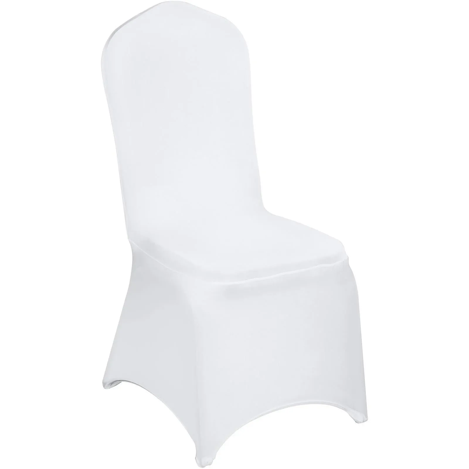 VEVOR Spandex Stretch Chair Covers White Wedding Party Banquet