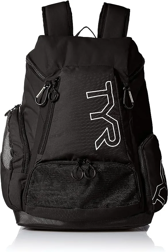 TYR Alliance Backpack, Black/Black, 45 L