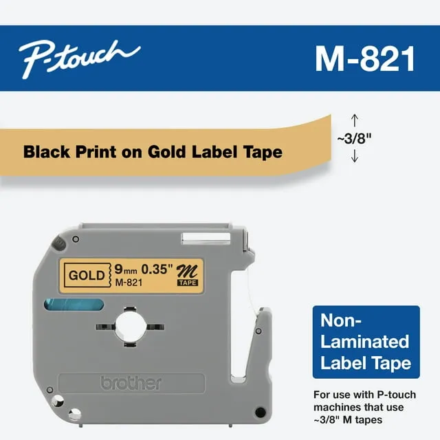 Brother M Series Non-Laminated Tape Cartridge