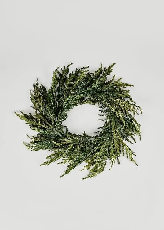 Real Touch Norfolk Pine Wreath