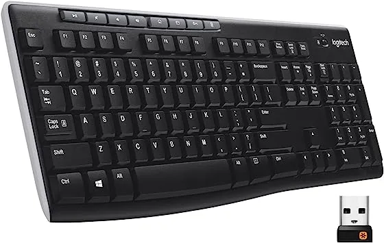 Logitech Wireless Keyboard K270 - Black