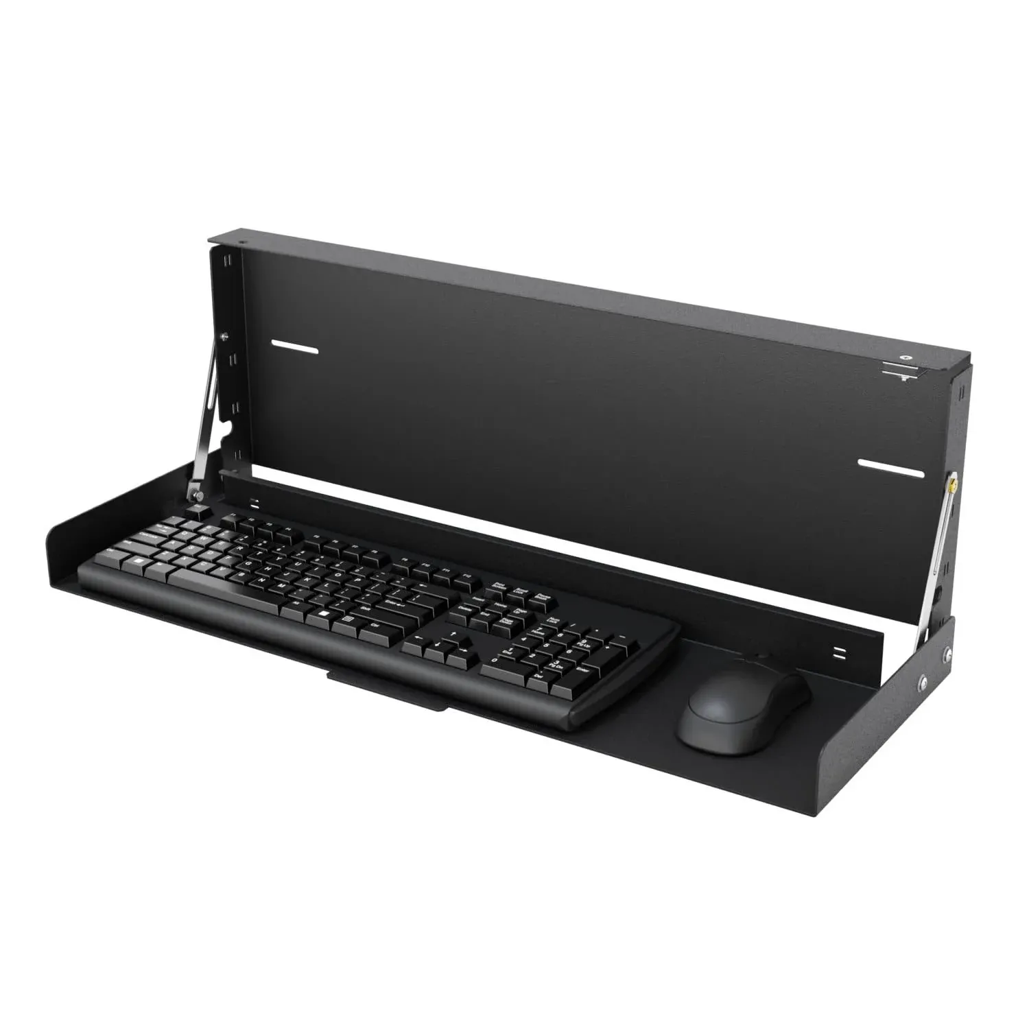 Rack Solutions Wall Mount For Keyboard - Black Powder Coat - 104-2795