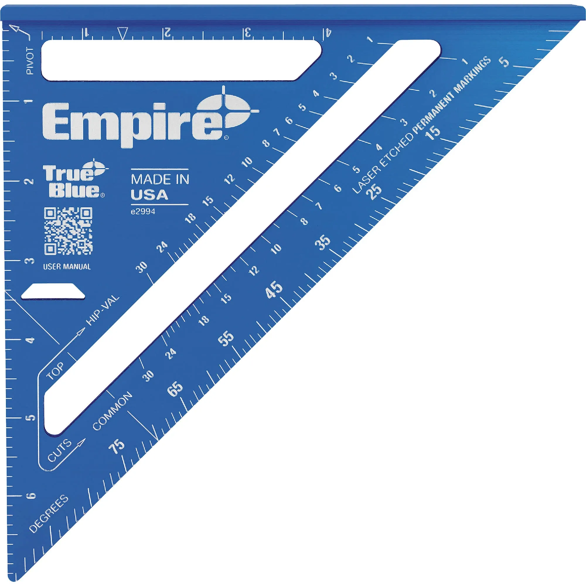 Empire Level E2994 7-Inch High Definition Rafter Square