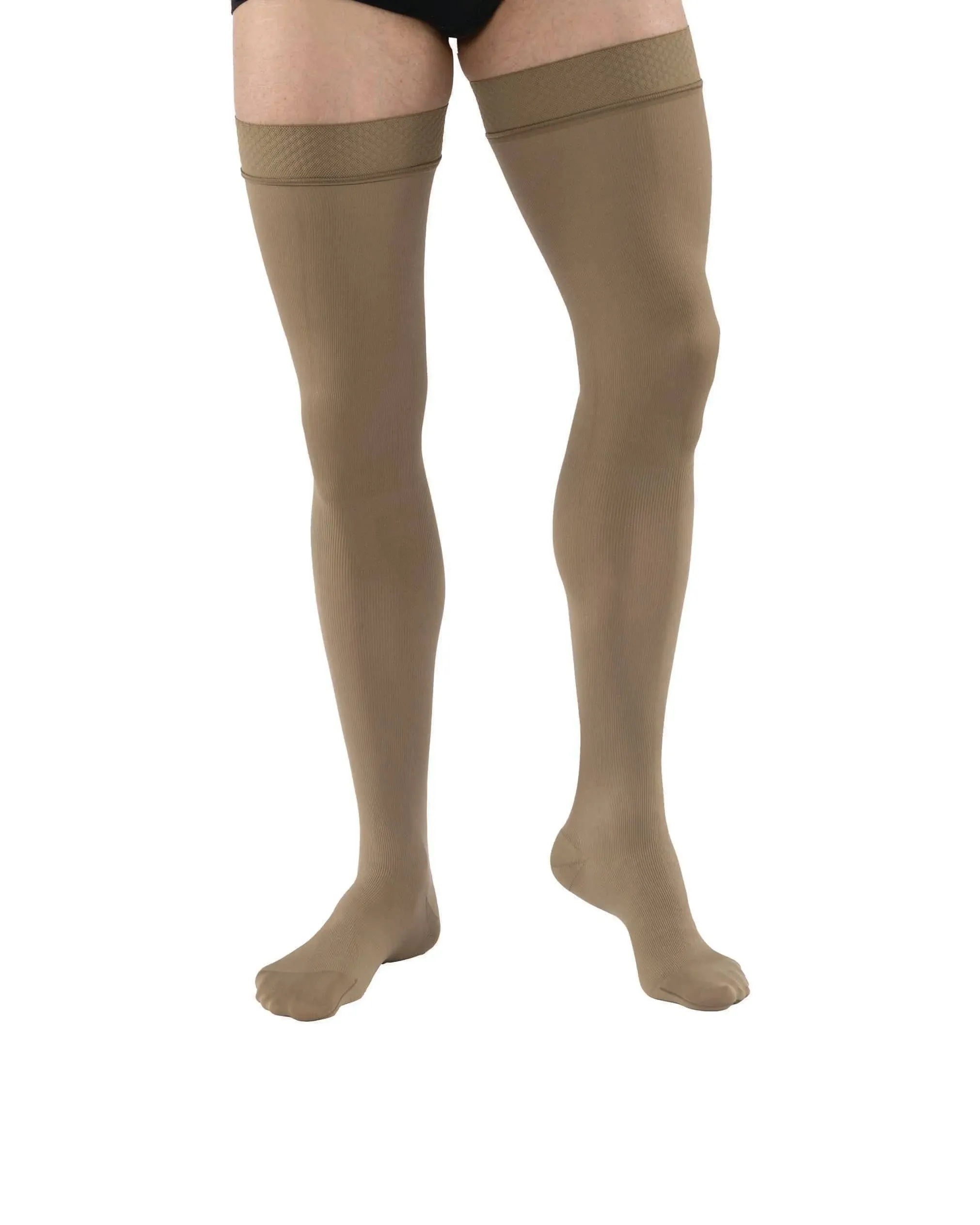 JOBST for Men Compression Socks khaki Thigh 115513