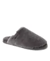 Men's Fireside Broome Genuine Shearling Scuff In Gray