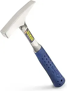 ESTWING Tinner's Hammer - 18 oz Sheet Metal Hammer with Forged Steel Construction & Shock Reduction Grip - T3-18