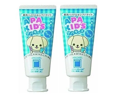 Apagard Apa-Kids Toothpaste 60g | The First Nanohydroxyapatite Remineralizing ...