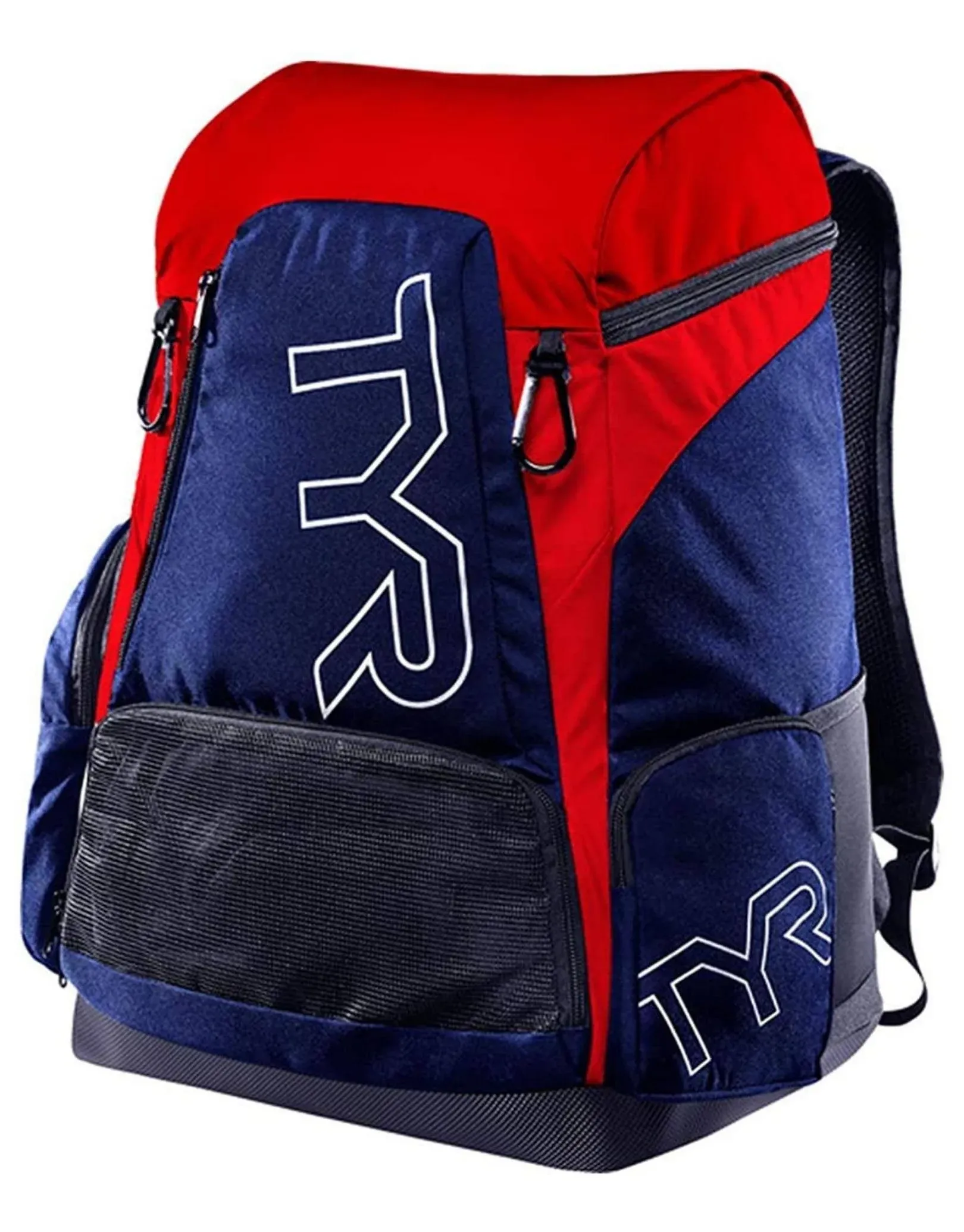 TYR Alliance 45L Swimming Training Backpack - Navy/Red