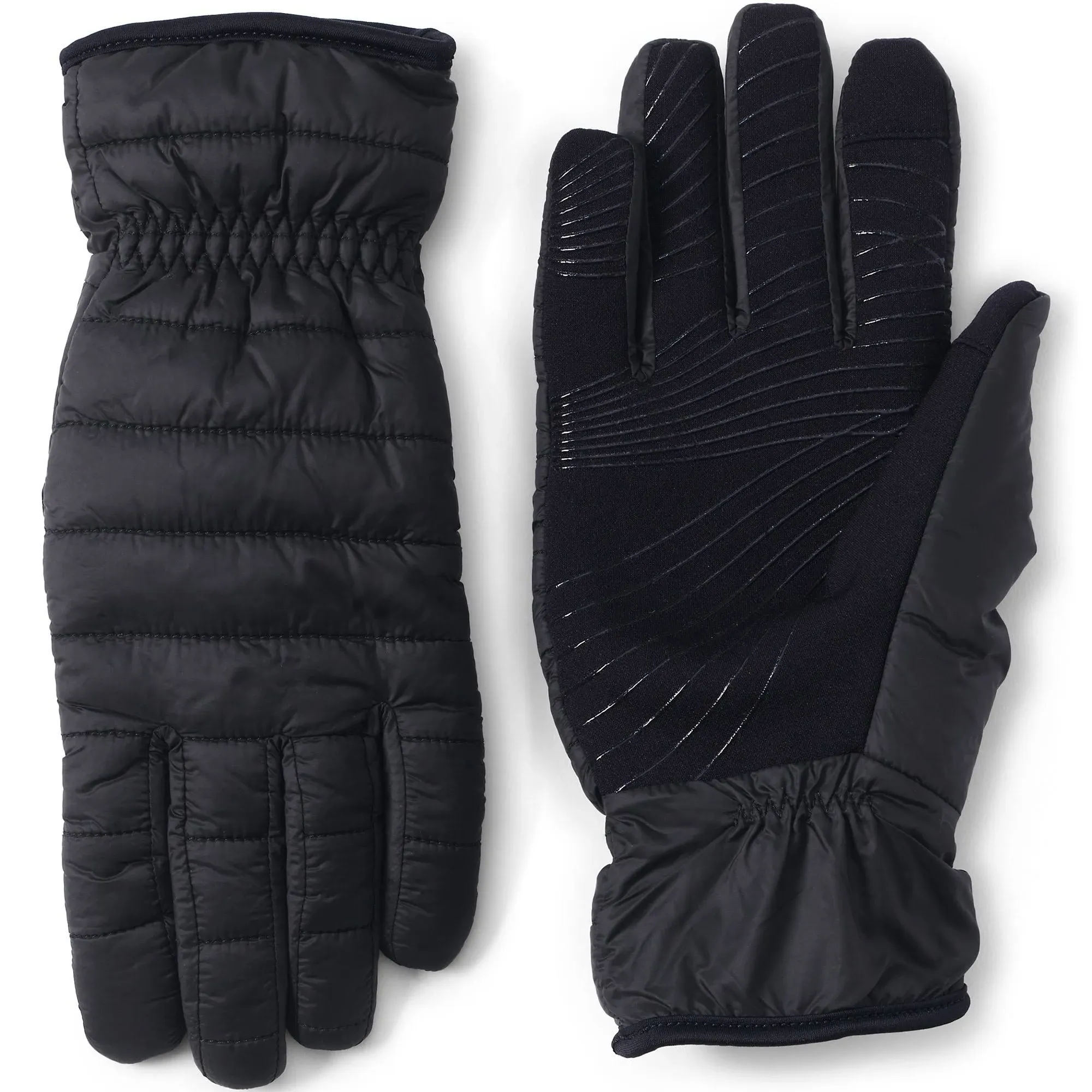 Lands End Women’s Black Gloves