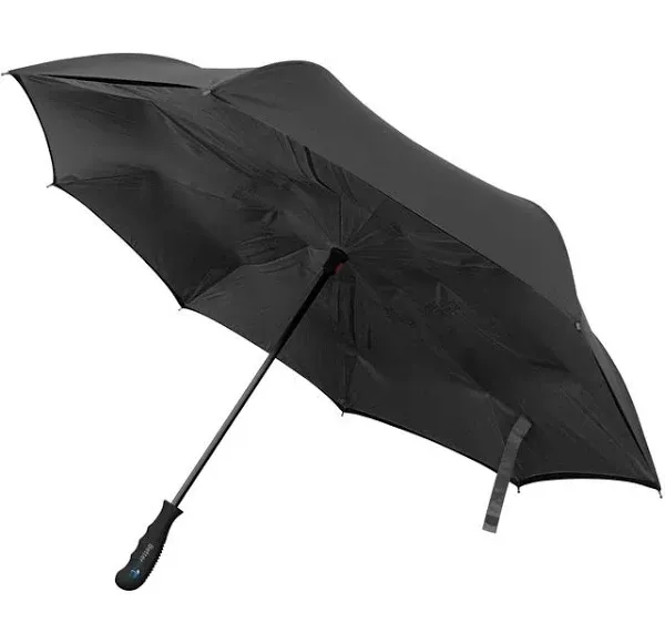 As Seen on TV Betterbrella Reverse Open Upside Down Umbrella, Red/Black