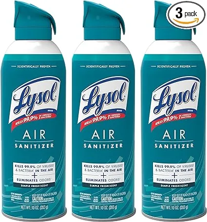 Lysol Simple Fresh Air Sanitizer Spray