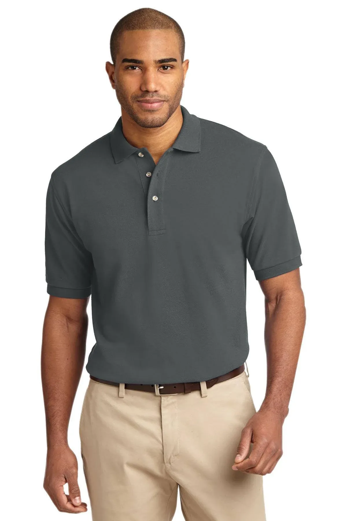 Port Authority Heavyweight Cotton Pique Polo