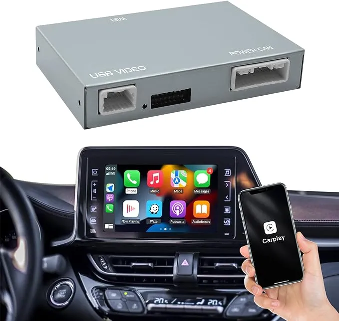 Toyota Wireless Carplay Android Auto 2014-2019 Touch2 Entune2.0