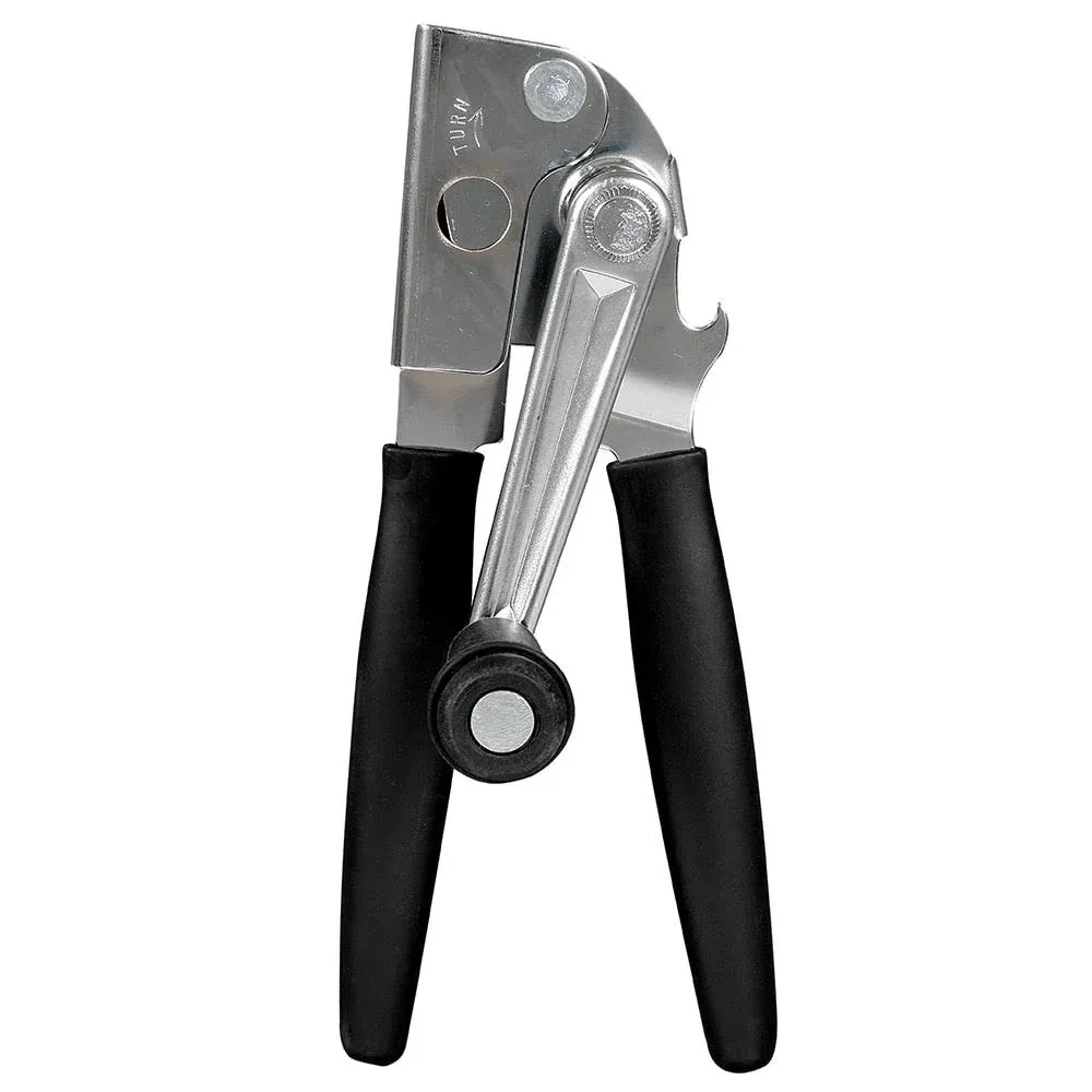 Swing-A-Way Black Stainless Steel Manual Can Opener