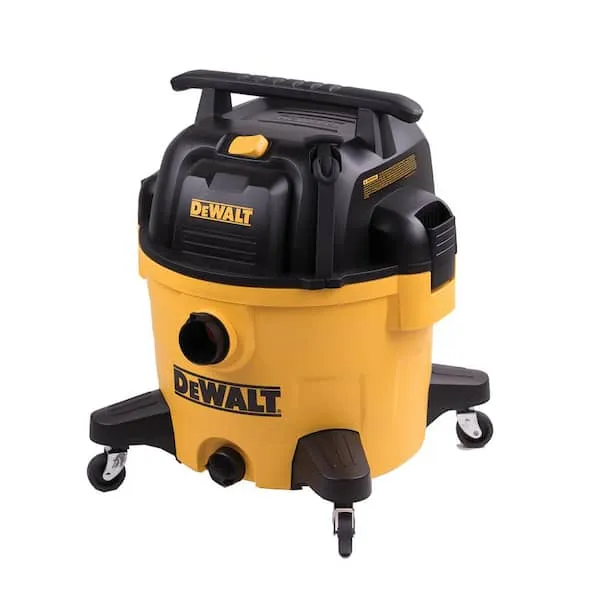 DEWALT 9 Gallon Wet/Dry Vac, 5HP Heavy-Duty Shop Vacuum, Wet/Dry Suction Blow Function 3 in 1, DXV09P