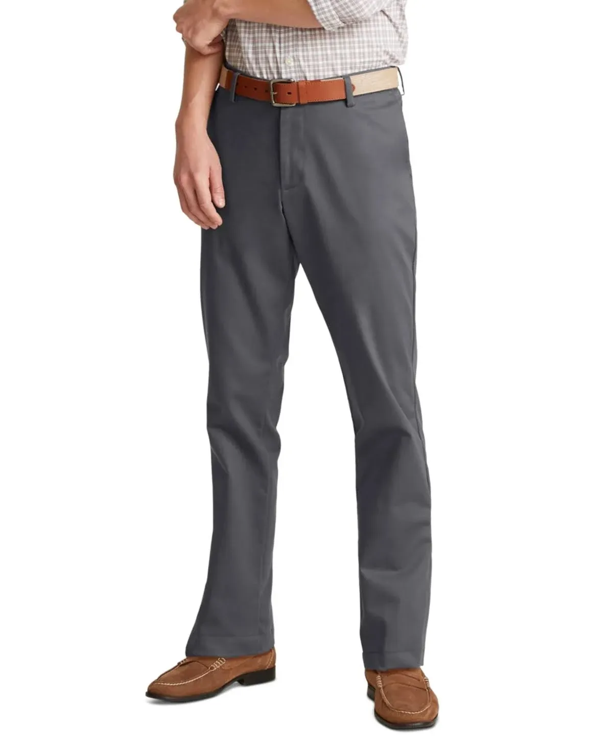 Dockers Men's Signature Slim Fit Iron Free Khaki Pants with Stain Defender - Burma Grey - Size 32x30