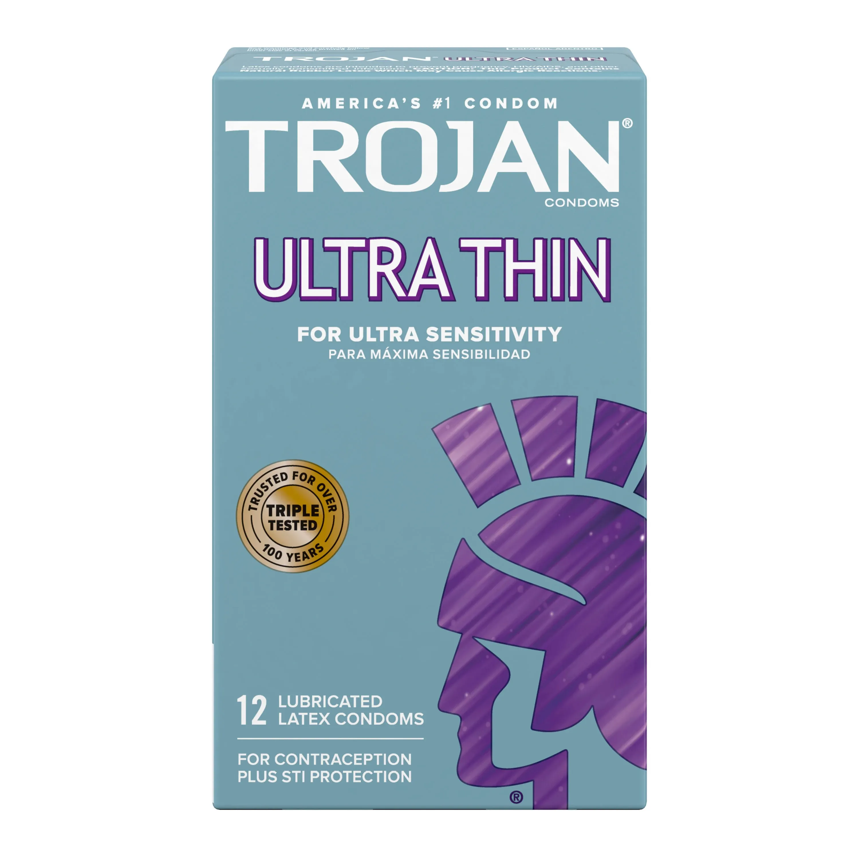 Trojan Ultra Thin Lubricated Condoms 36 Count