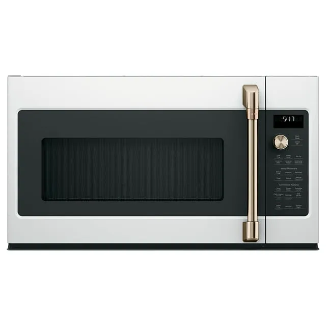 Cafe 1.7 Cu. ft. Convection Over-the-Range Microwave Oven White