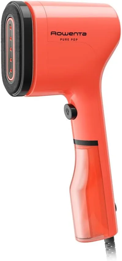 Rowenta Pure Pop Handheld Garment Steamer - Red Coral