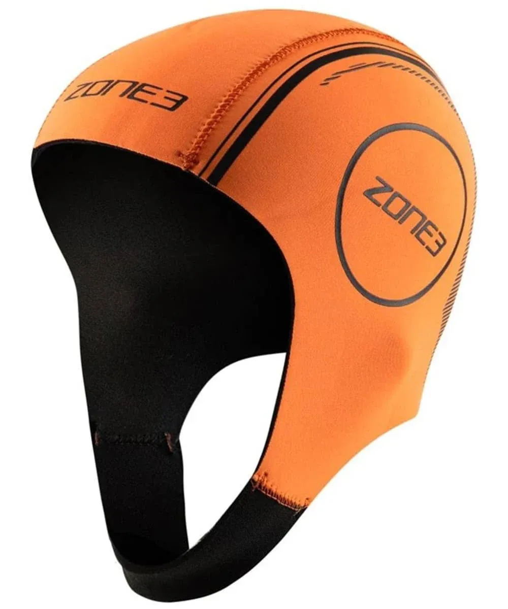 Zone3 - Neoprene Swim Cap - Orange Extra Small - Aqua Swim Supplies