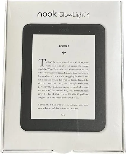 Nook GlowLight 4; Nook; Author - Barnes & Noble