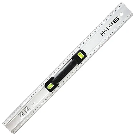 Aluminum Straight Edge Ruler with Handle It is A Aluminum Ruler A Straight Ed...