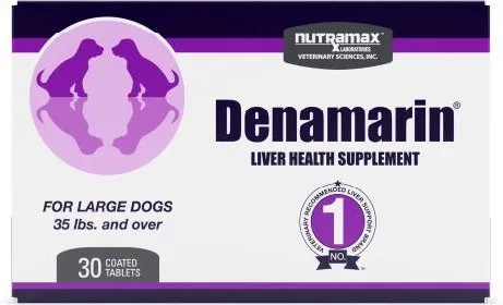 Nutramax Denamarin Liver Health Supplement for Small Dogs and Cats