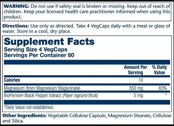 Solaray Magnesium Glycinate