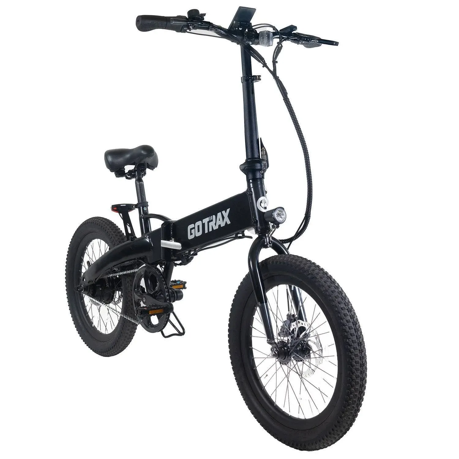 Gotrax F1V2 Folding Electric Bike, Black