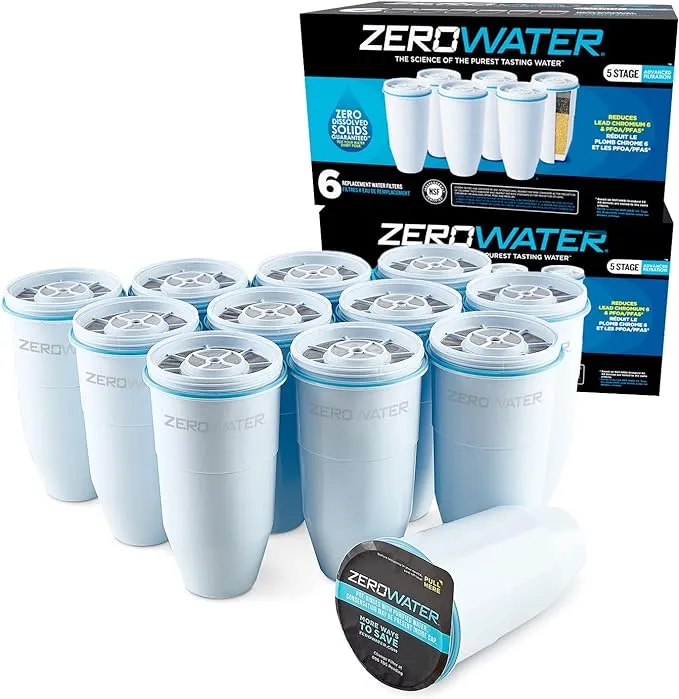 Zerowater Replacement Filters 12-Pack