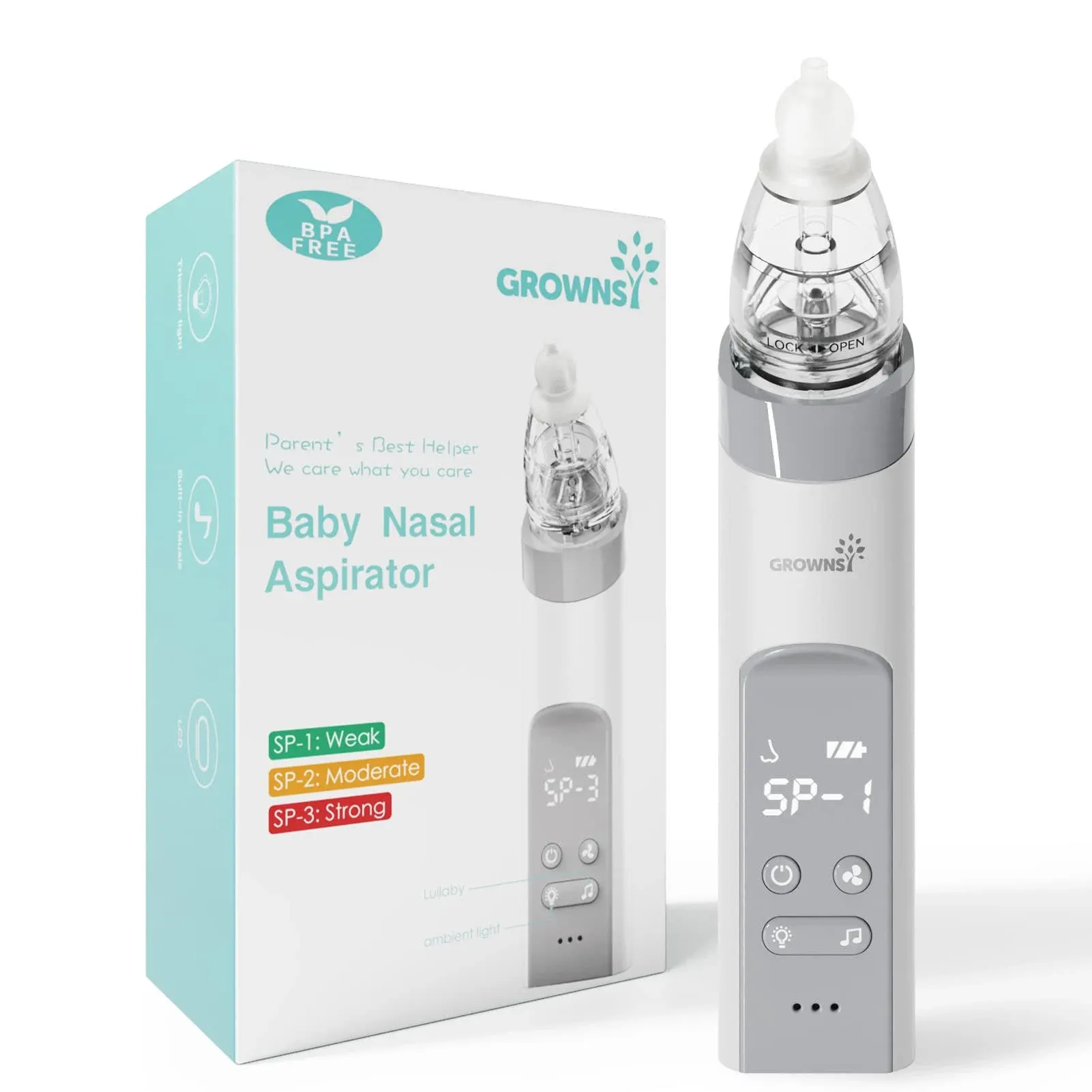 GROWNSY Baby Nasal Aspirator