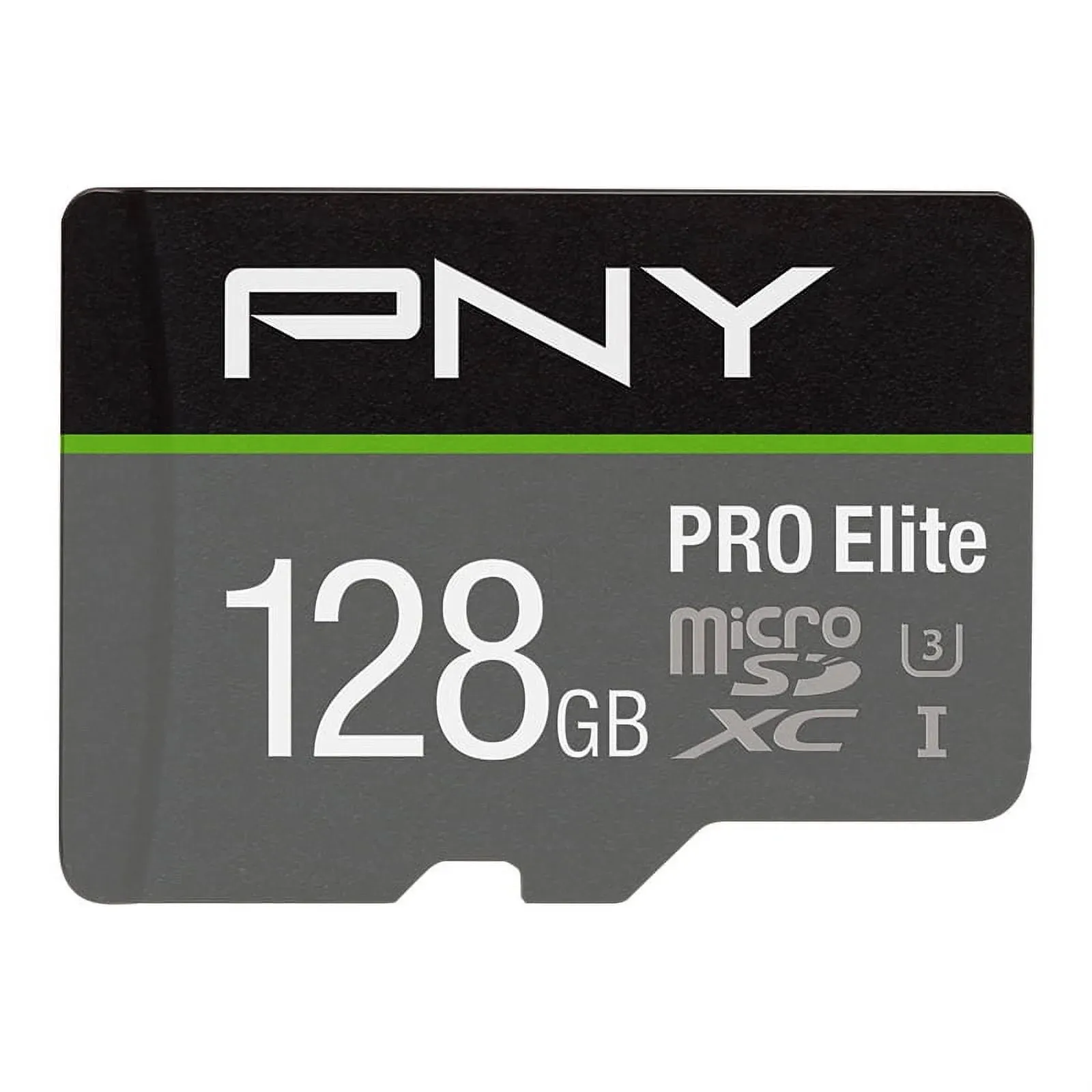 PNY 128GB Pro Elite Class 10 U3 microSDXC Flash Memory Card