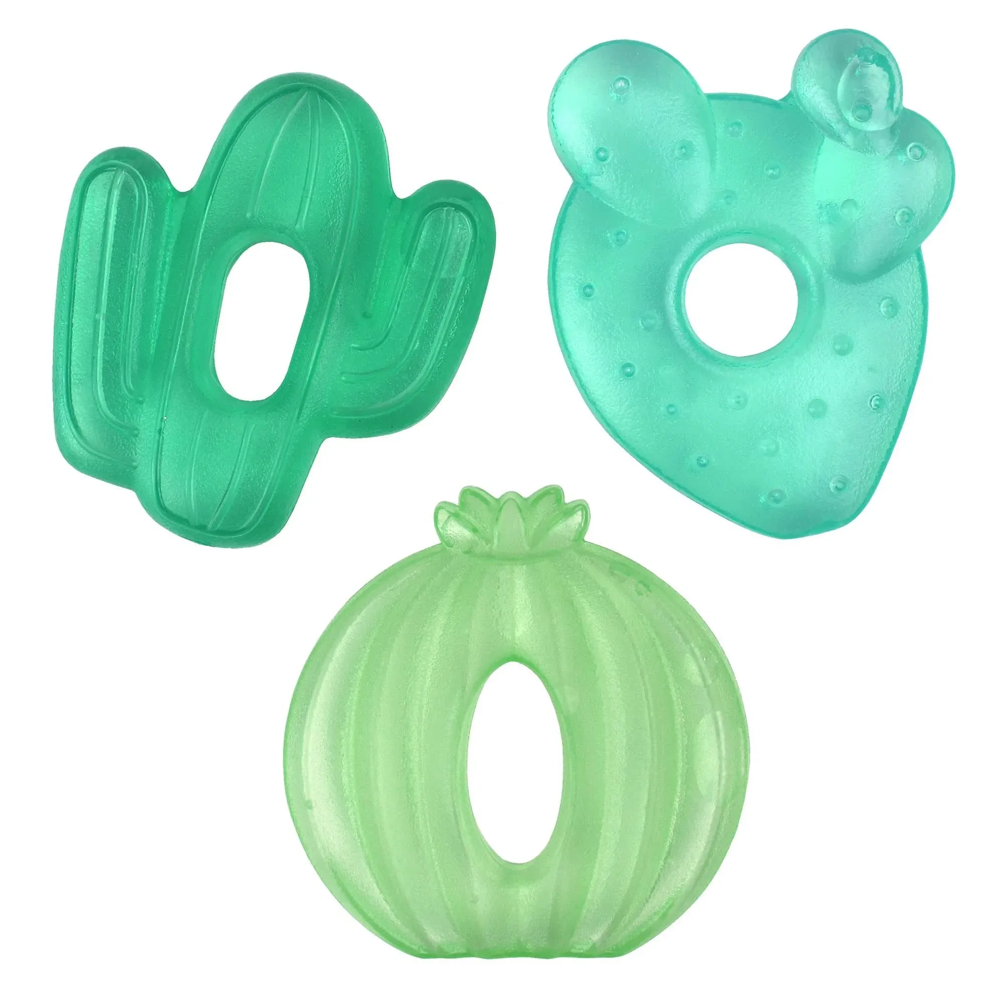 Baby Itzy Ritzy Cutie Coolers - Water-filled Theethers (Cactus Shapes)