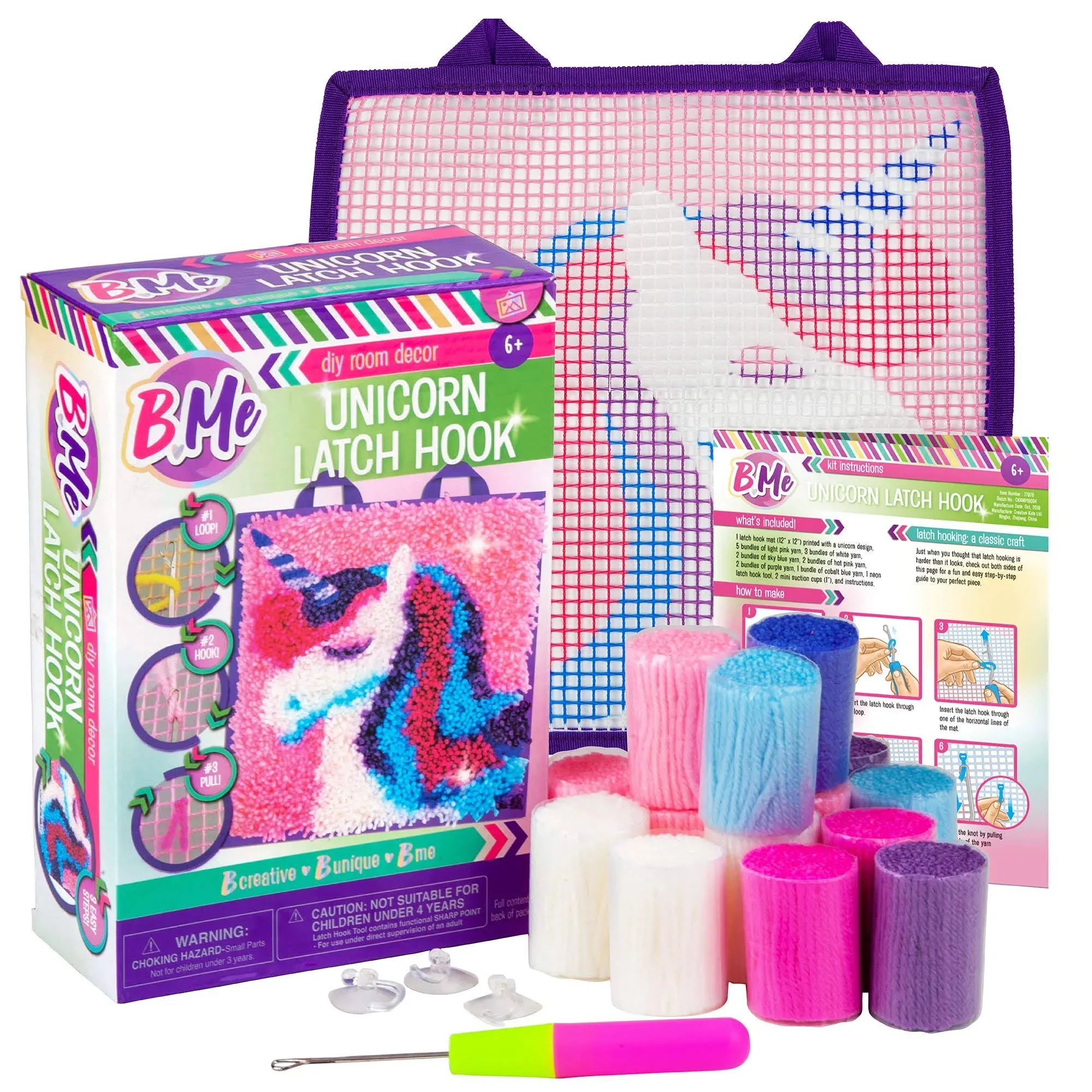 Ultimate Unicorn Latch Hook Kit for Kids