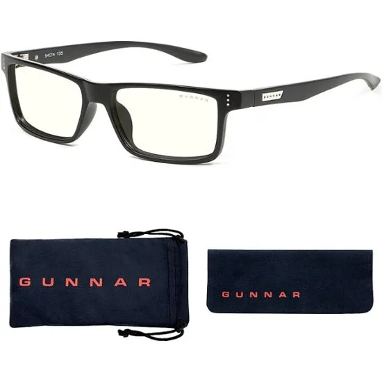 Gunnar - Gafas prémium para juegos y computadora - Bloquean 35-98% de luz azul - Vertex