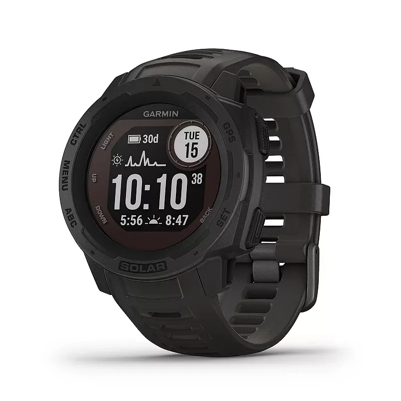 Garmin - Instinct Solar - Graphite