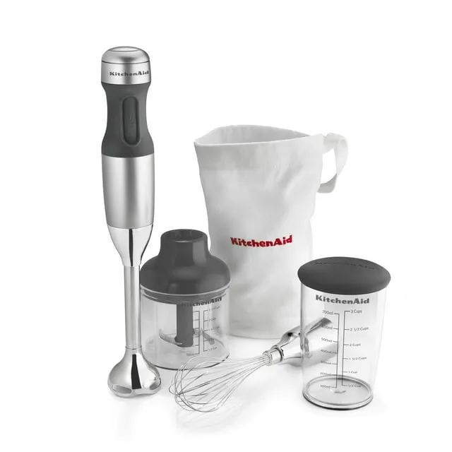 KitchenAid Refurbished 3-Speed Hand Blender RKHB2351CU - Contour Silver