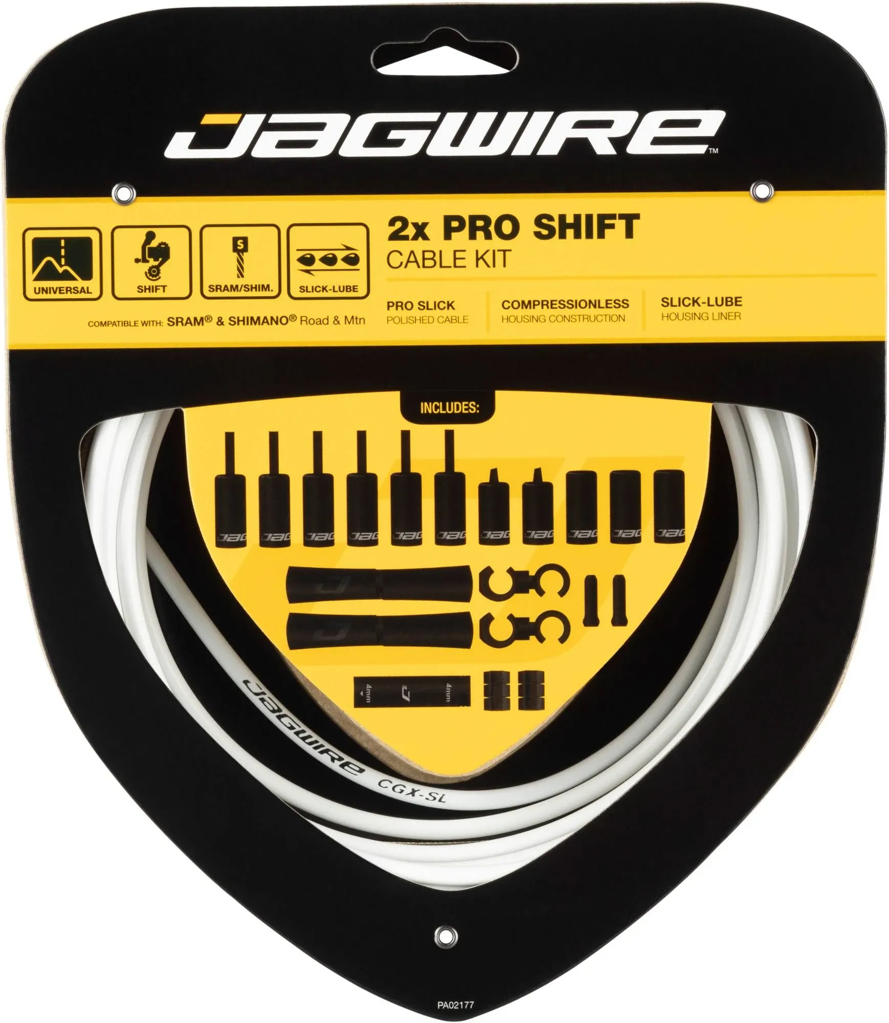 Jagwire Pro Shift Kit White