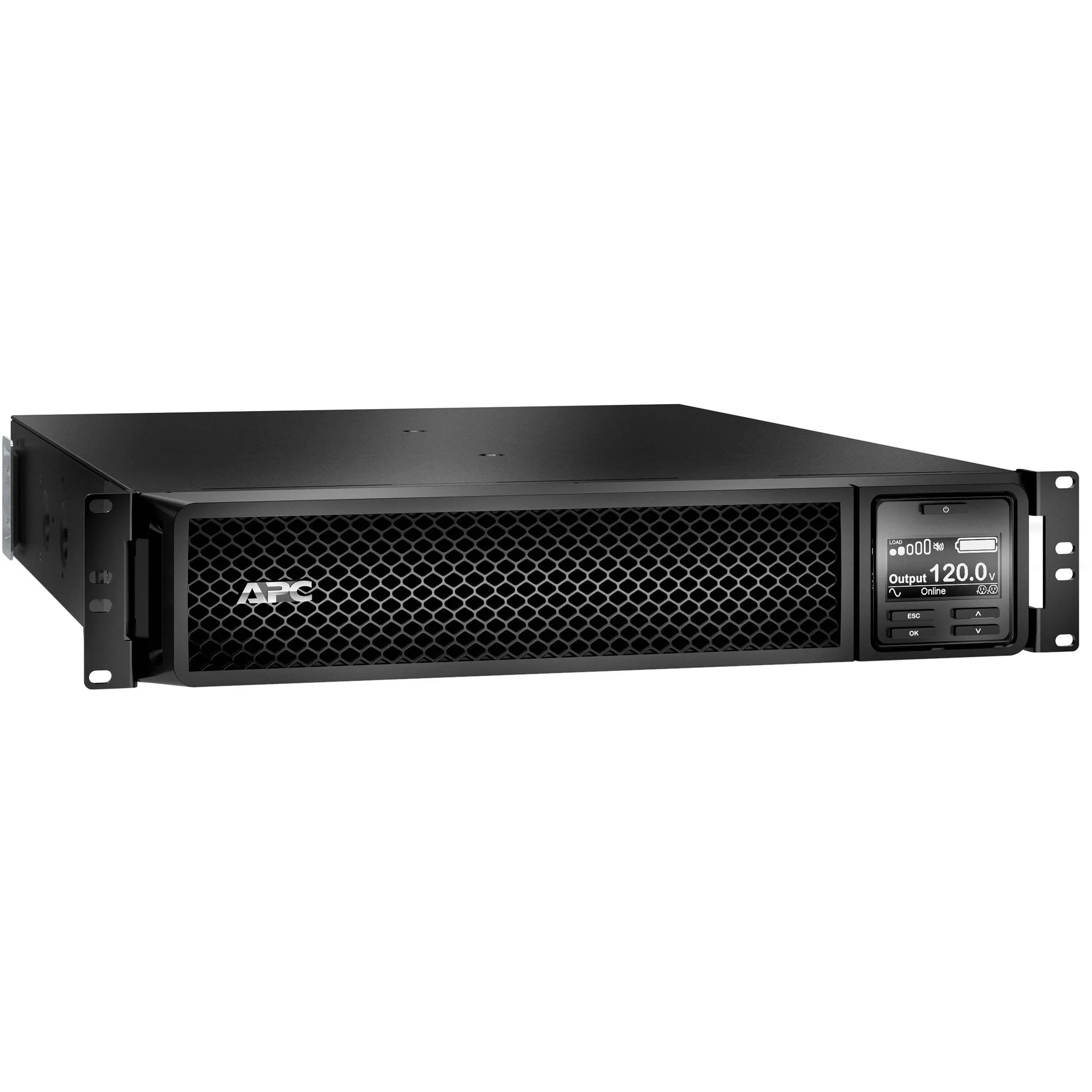 APC SRT2200RMXLA-N<wbr/>C 2200 VA 1800 Watts Online Smart-UPS with Network Card