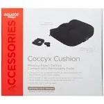  Memory Foam Coccyx Cushion, Black